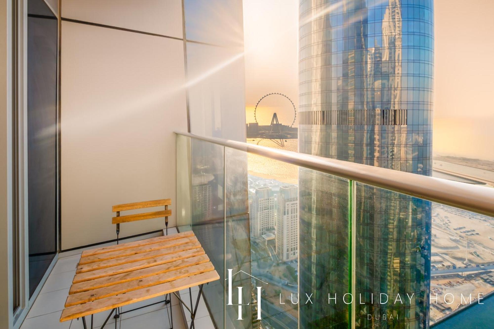 Lux - Lavish Suite With Full Palm Jumeirah View 1 Dubai Dış mekan fotoğraf