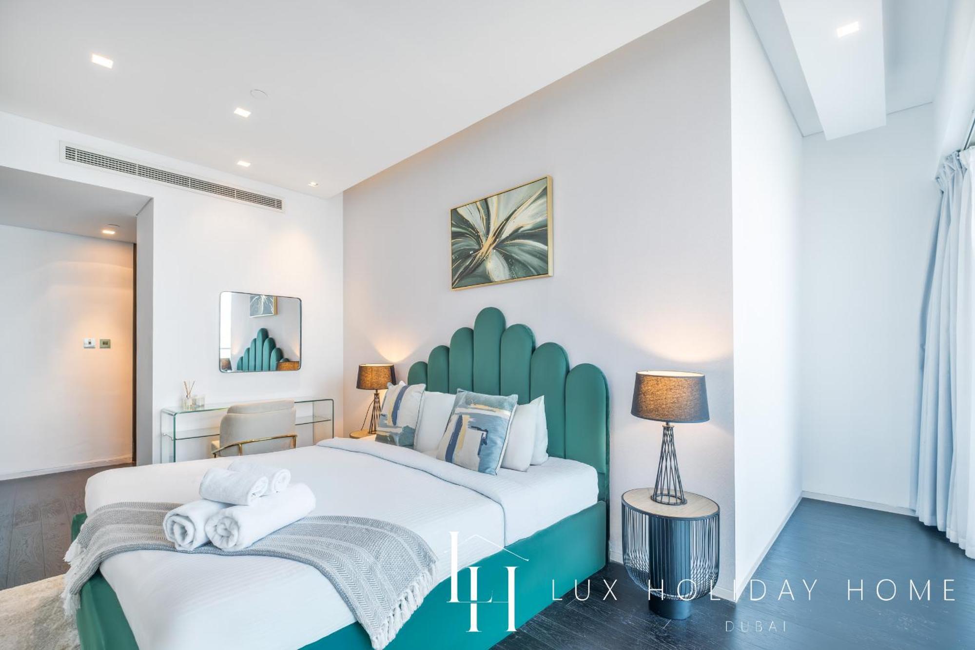 Lux - Lavish Suite With Full Palm Jumeirah View 1 Dubai Dış mekan fotoğraf