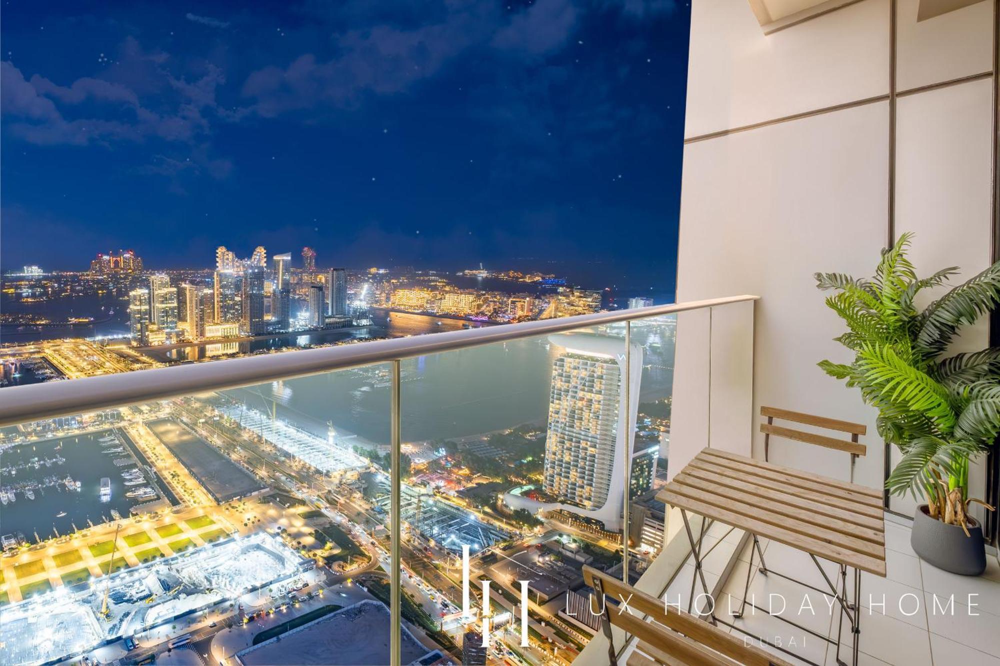 Lux - Lavish Suite With Full Palm Jumeirah View 1 Dubai Dış mekan fotoğraf