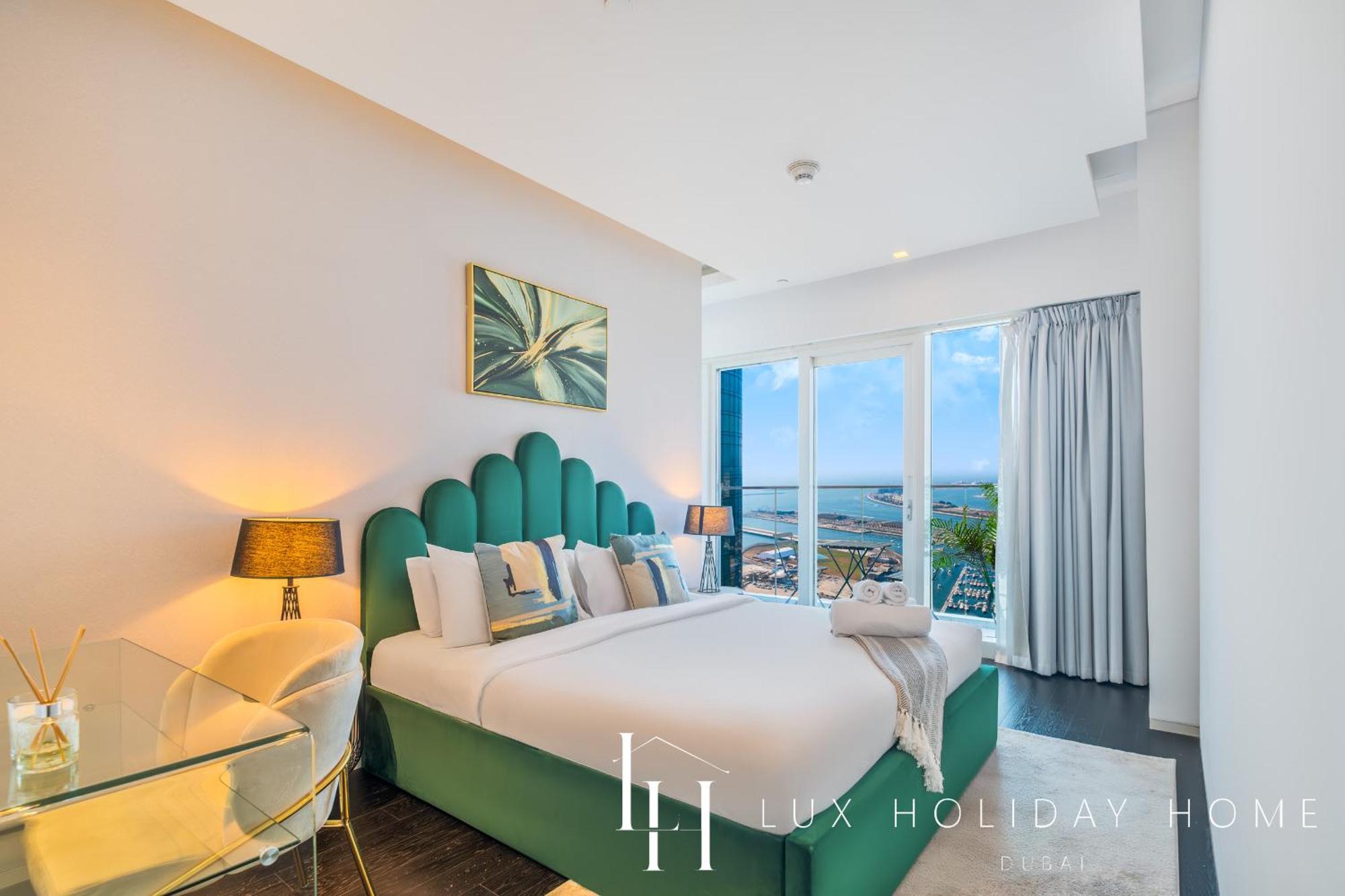 Lux - Lavish Suite With Full Palm Jumeirah View 1 Dubai Dış mekan fotoğraf
