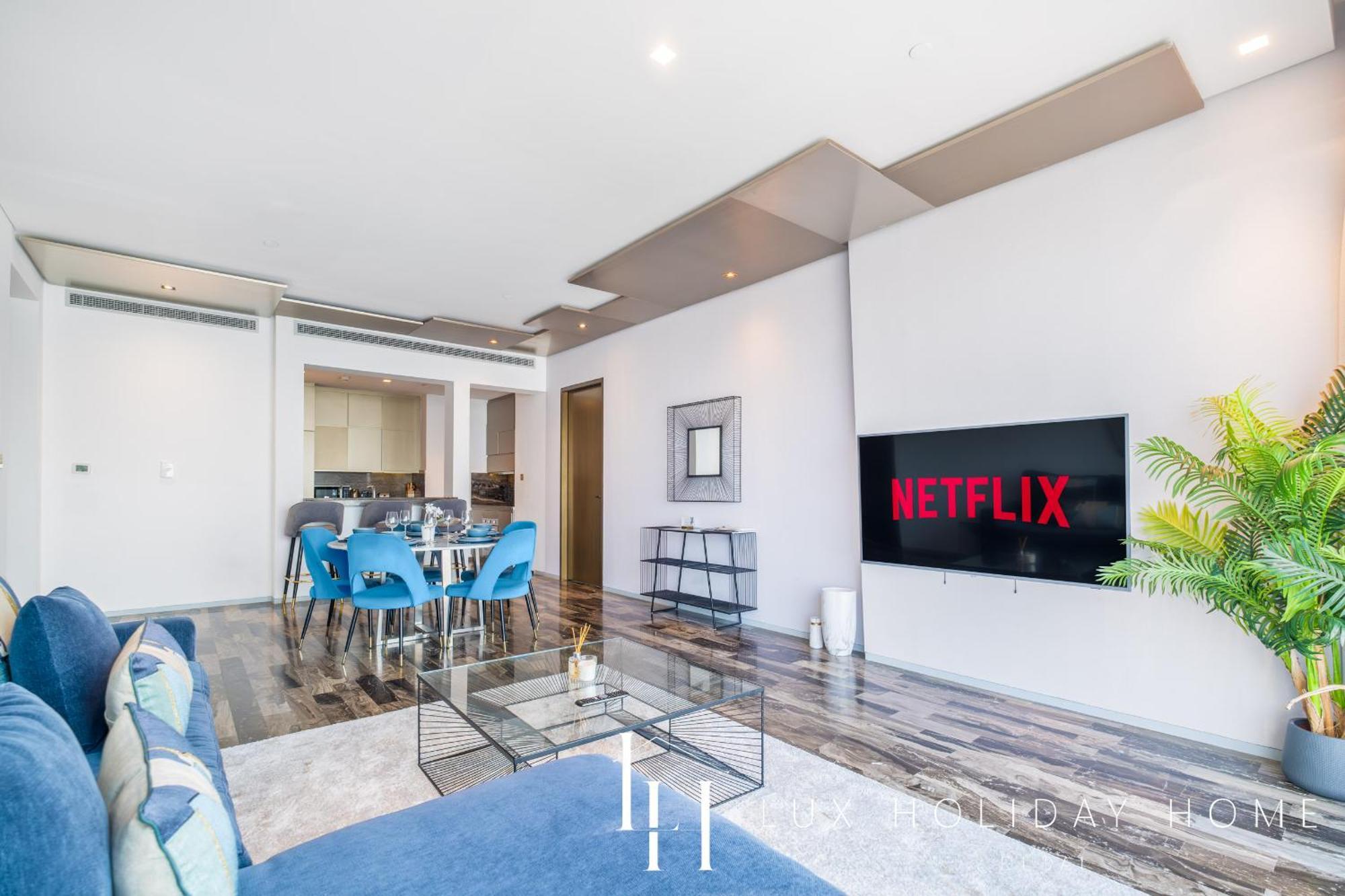 Lux - Lavish Suite With Full Palm Jumeirah View 1 Dubai Dış mekan fotoğraf