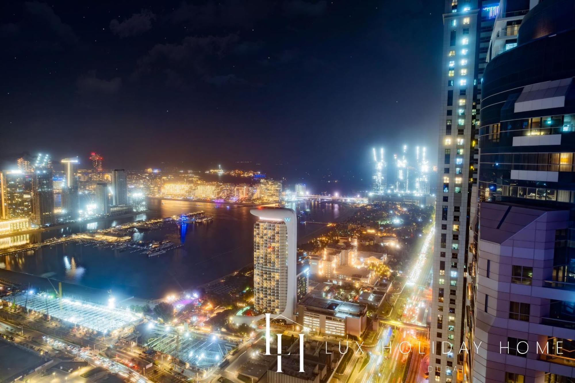 Lux - Lavish Suite With Full Palm Jumeirah View 1 Dubai Dış mekan fotoğraf