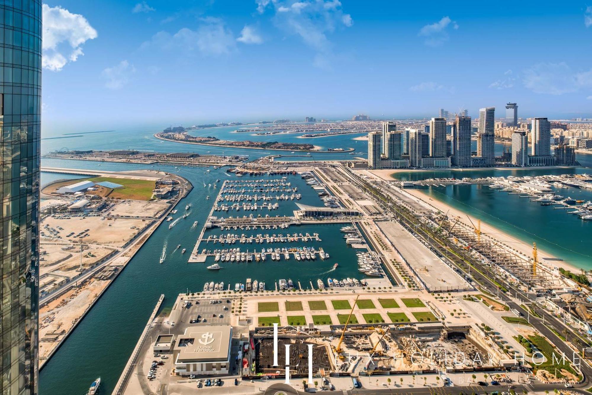 Lux - Lavish Suite With Full Palm Jumeirah View 1 Dubai Dış mekan fotoğraf