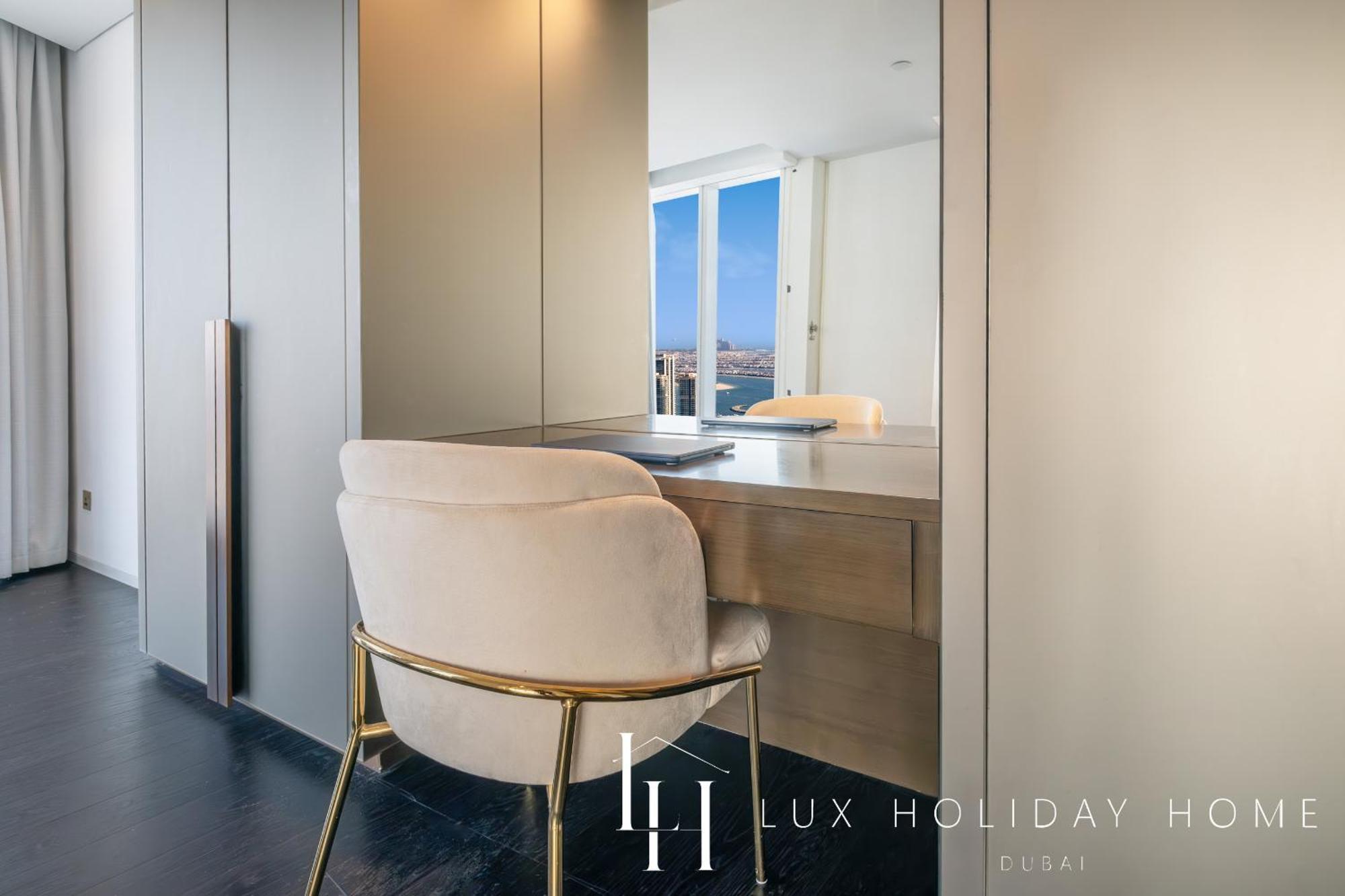 Lux - Lavish Suite With Full Palm Jumeirah View 1 Dubai Dış mekan fotoğraf